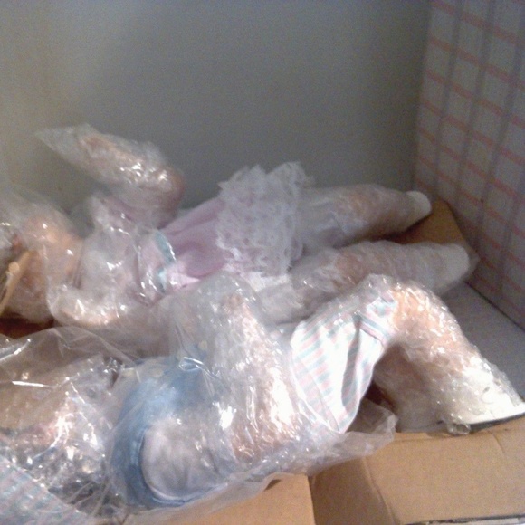 Vintage Kissing Porcelain Doll Set(item#50416)NWOT - Picture 6 of 7